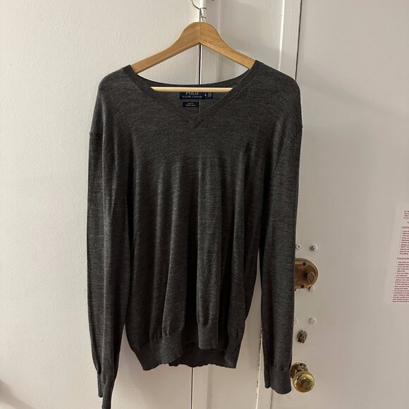Polo Ralph Lauren Men's V-Neck Sweater - Size: L - Picture 2 of 3